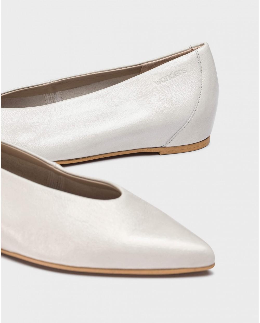 wonders Bailarinas TRIANA Blancas 2025