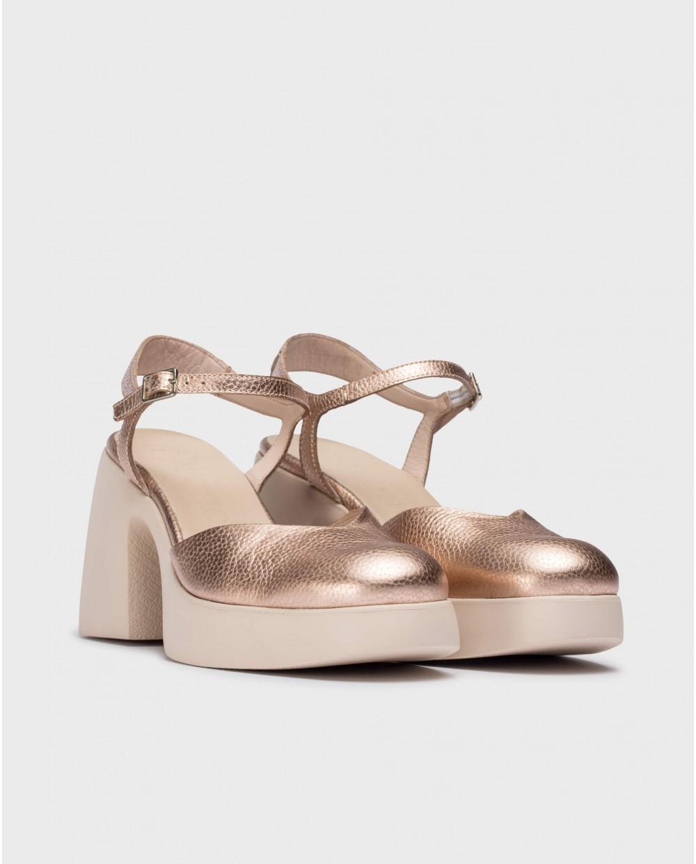 wonders Merceditas KIRA Oro Rosa Rebajas baratas