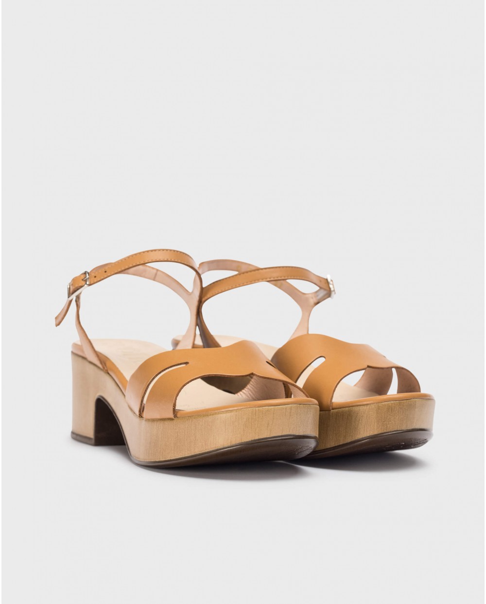 wonders Sandalias ELARA Marrones Descuento