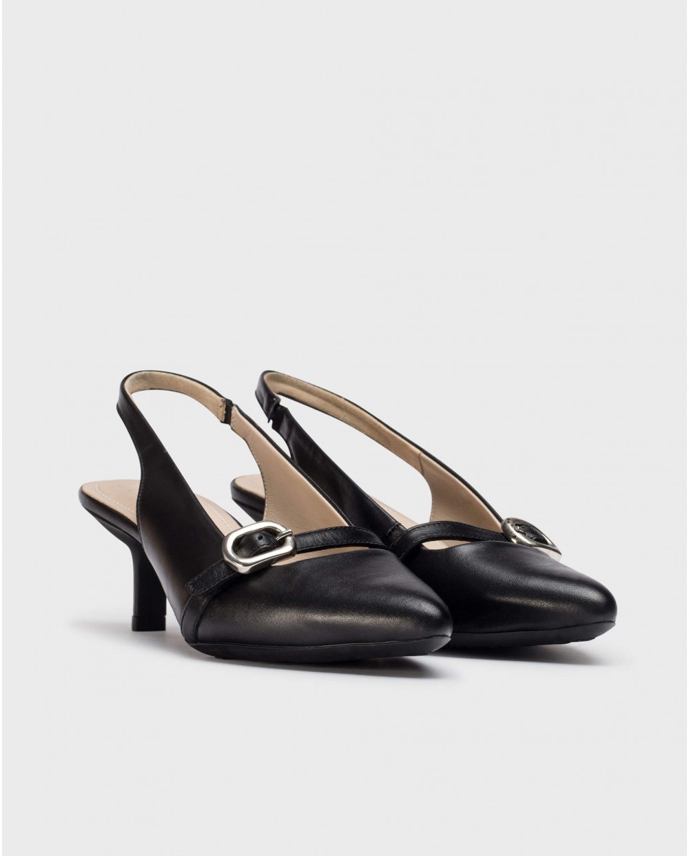 wonders Zapatos destalonados GAIA Negros Tienda