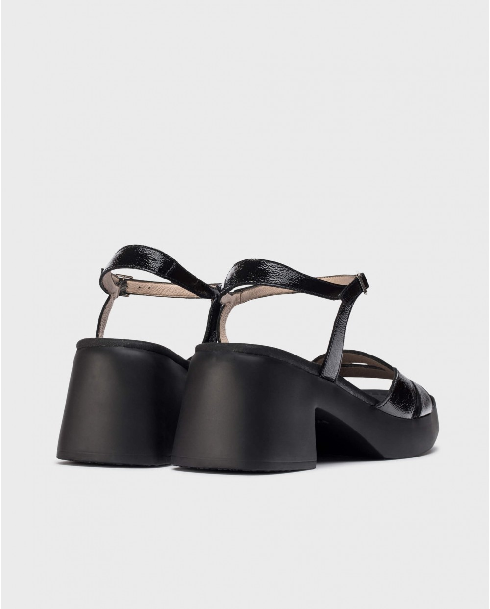 wonders Sandalias HURA Negras Mejor oferta
