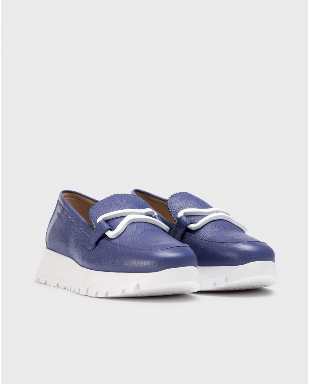 wonders Mocasines AURA Azules Rebajas top