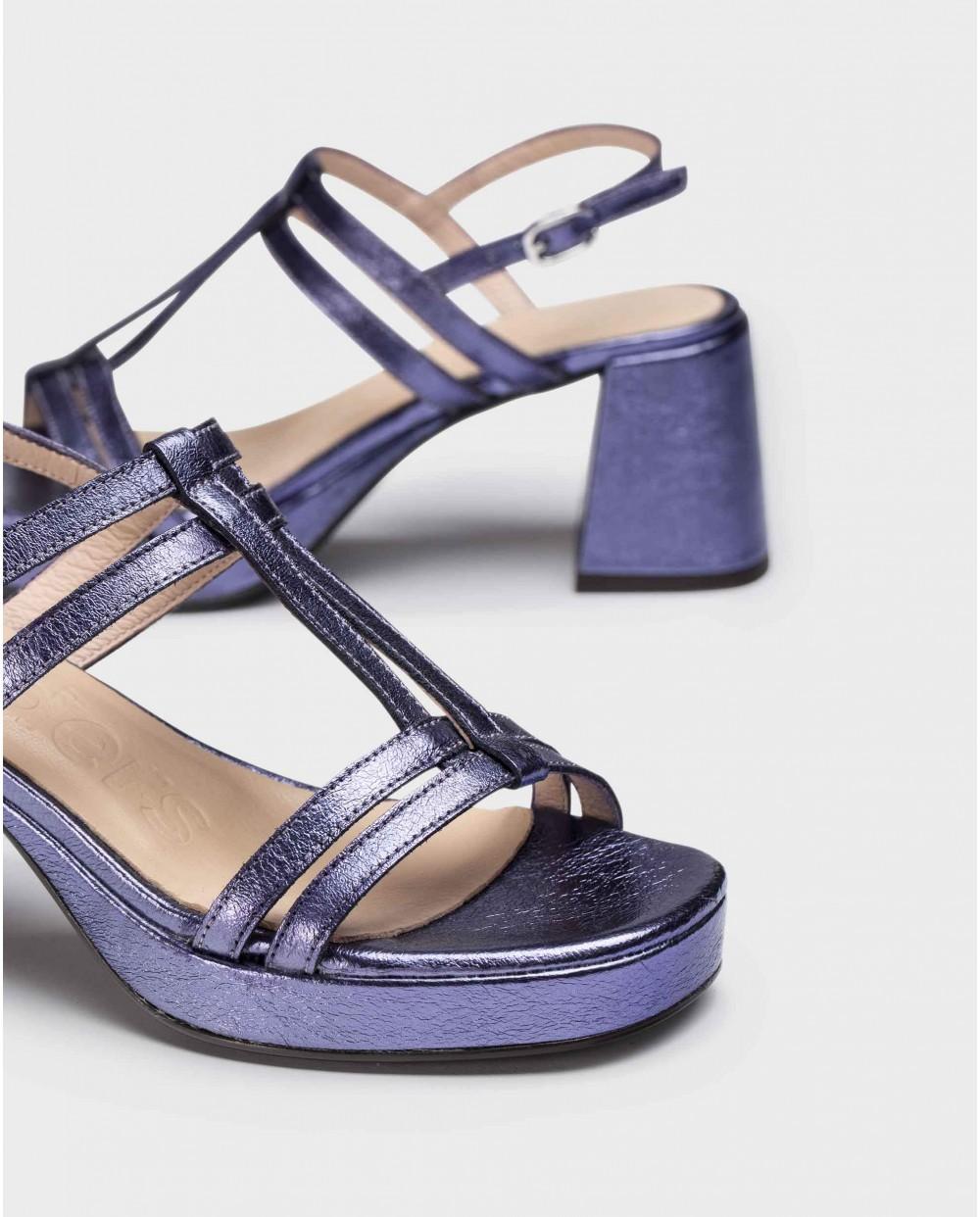 wonders Sandalias ELENA Azules Envío gratis