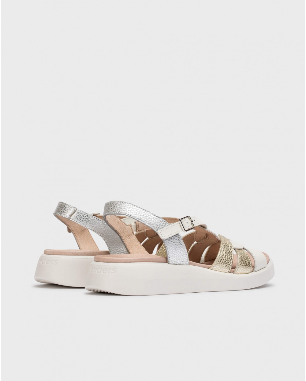 wonders Sandalias PATERNA Blancas Precio de fábrica