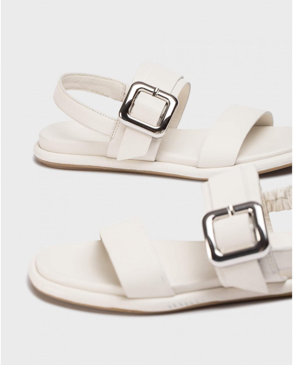 wonders Sandalias HERA Blancas Promoción por tiempo limitado