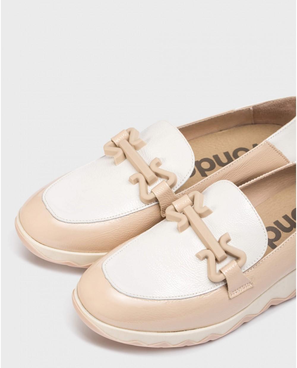 wonders Mocasines SIMA Rosas Tienda de fábrica