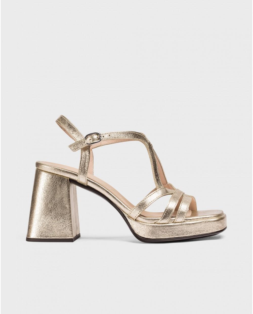 wonders Sandalias ISIS Oro En oferta