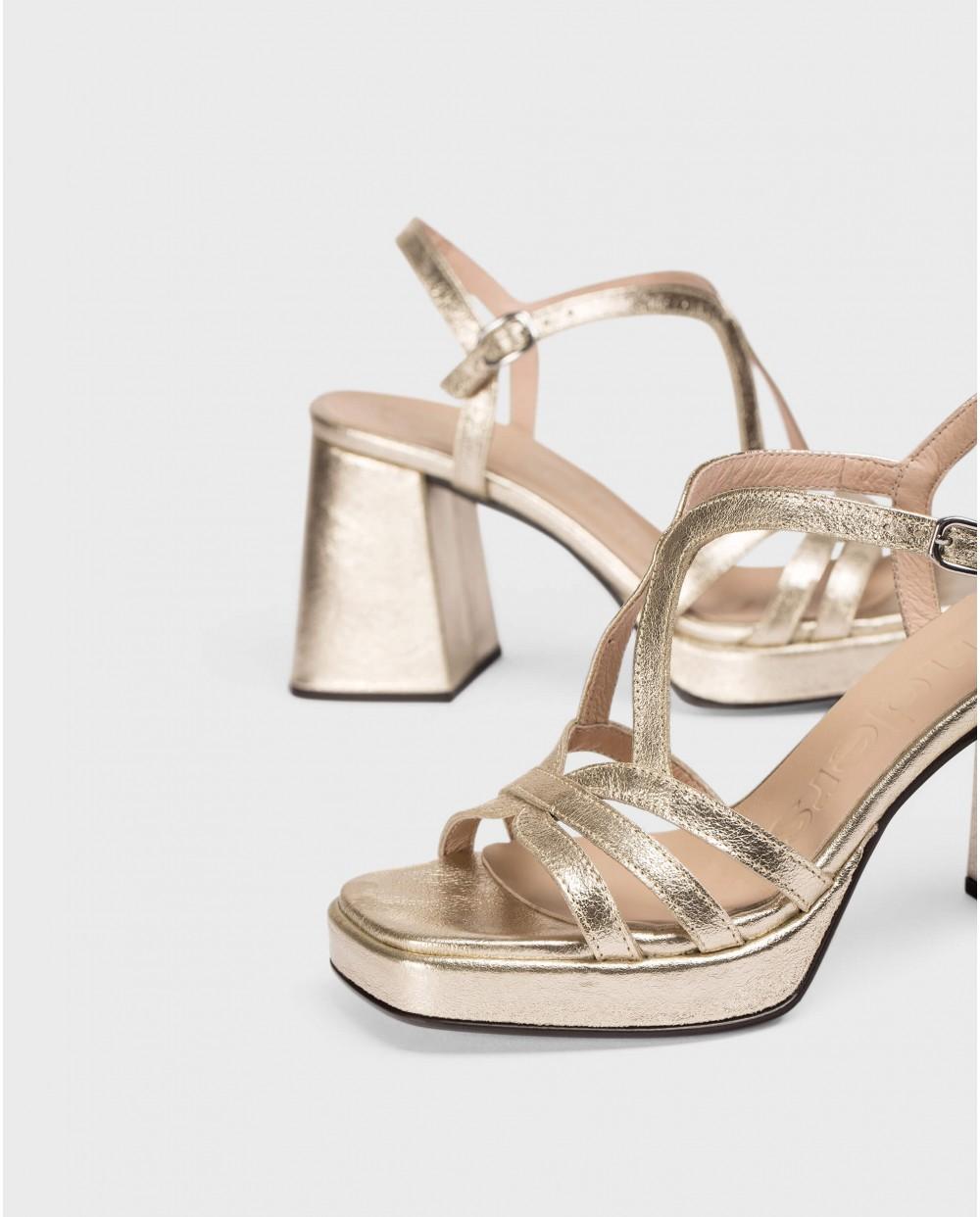 wonders Sandalias ISIS Oro En oferta
