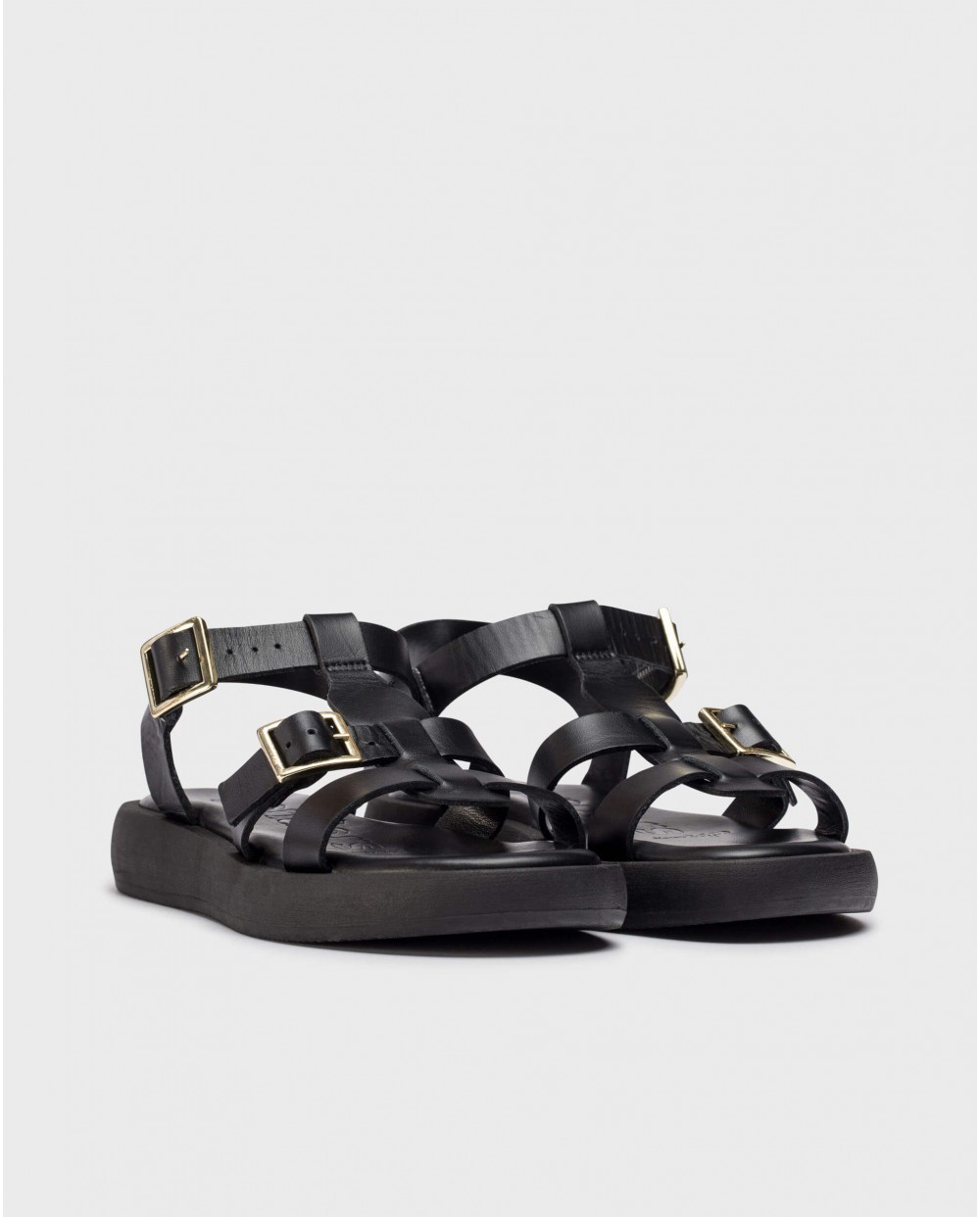 wonders Sandalias LUZ Negras Los más vendidos