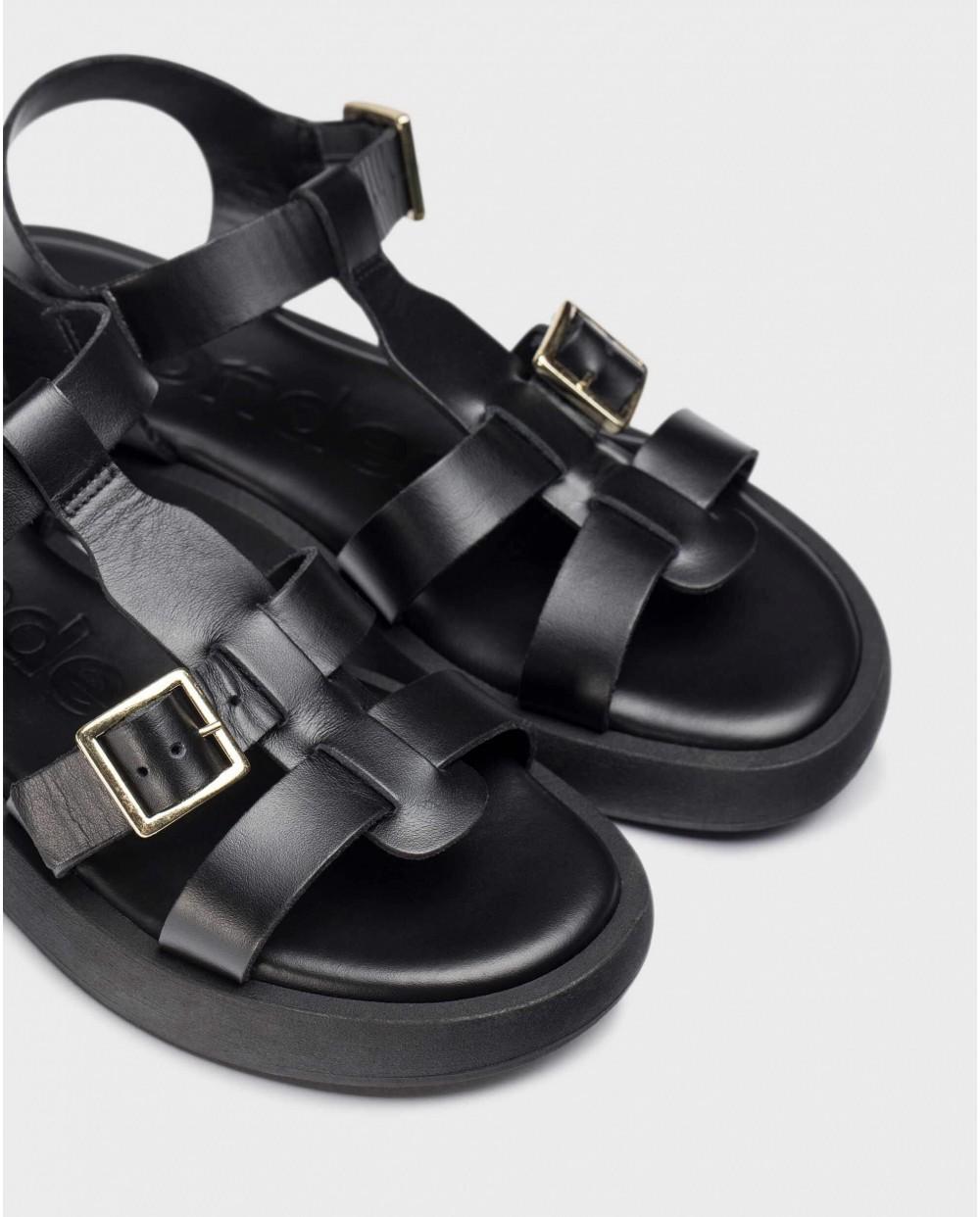 wonders Sandalias LUZ Negras Los más vendidos