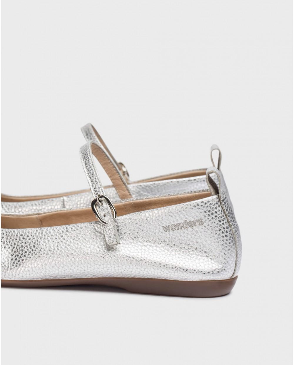 wonders Bailarina SEUL plata Descuento