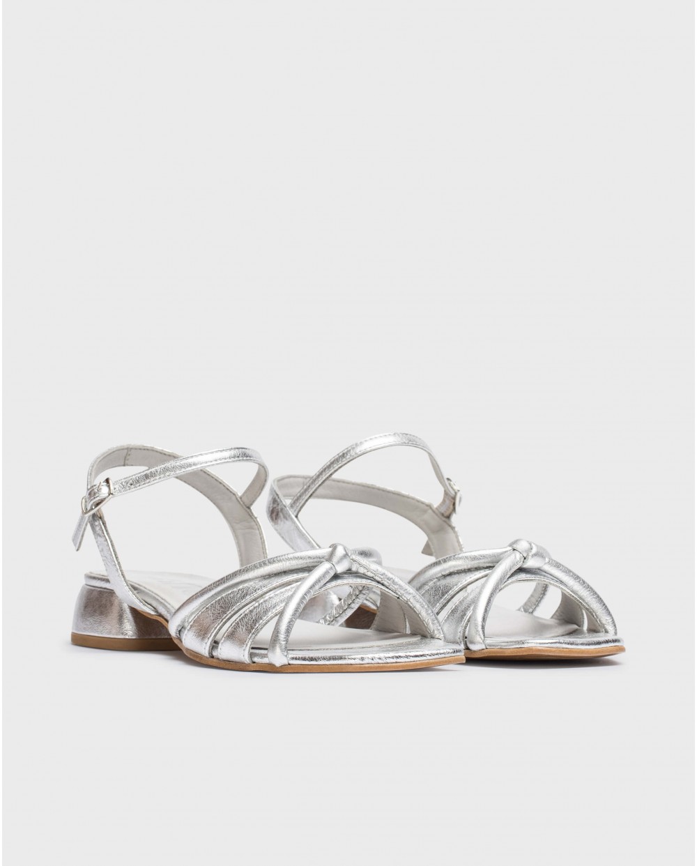 wonders Sandalias NALA Plata Tienda