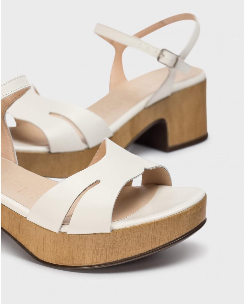 wonders Sandalias ELARA Blancas Rebajas top