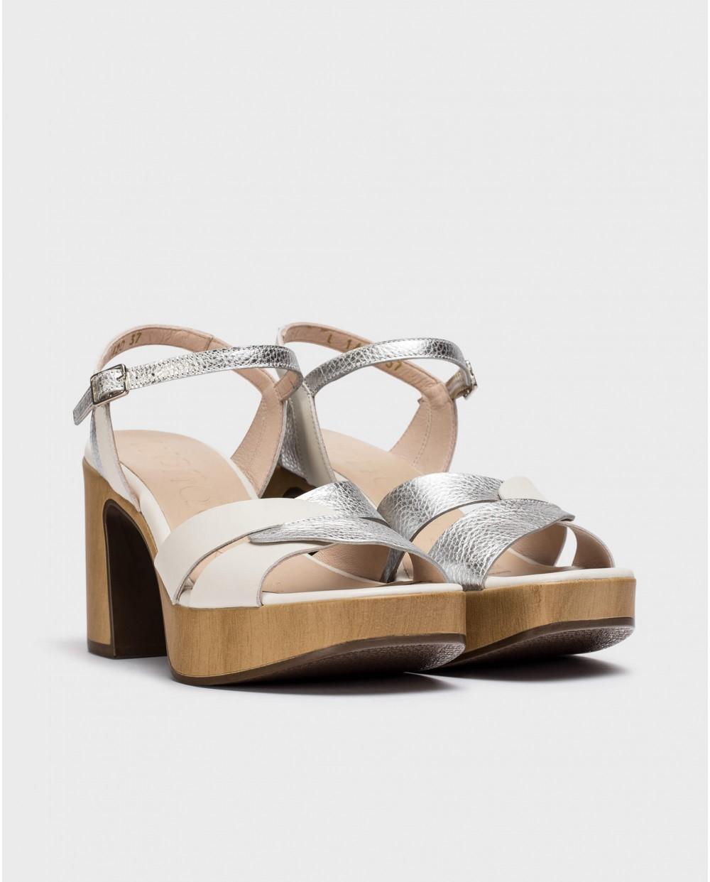 wonders Sandalias SORAYA Blancas Envío gratis