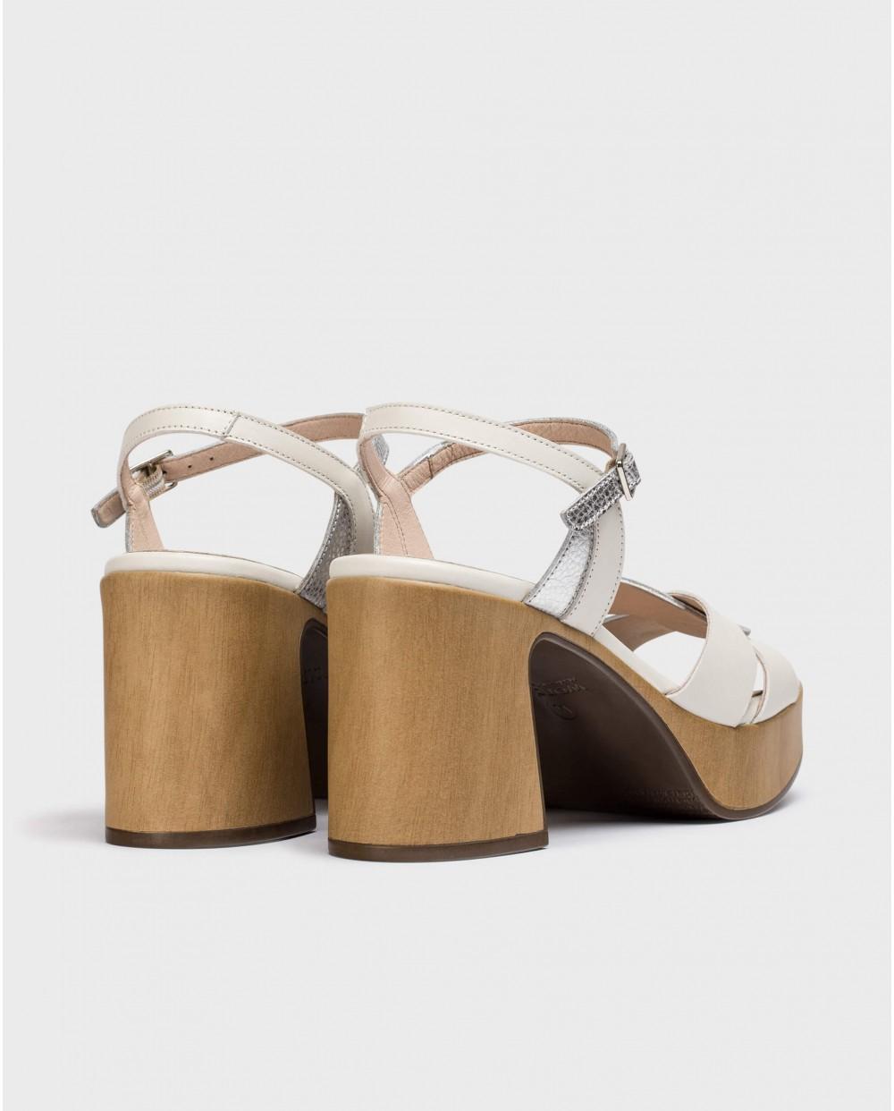 wonders Sandalias SORAYA Blancas Envío gratis