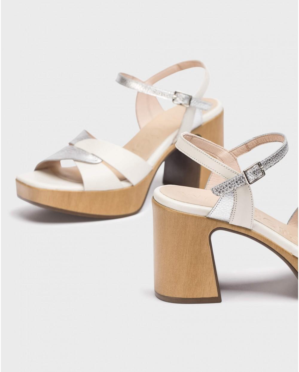 wonders Sandalias SORAYA Blancas Envío gratis