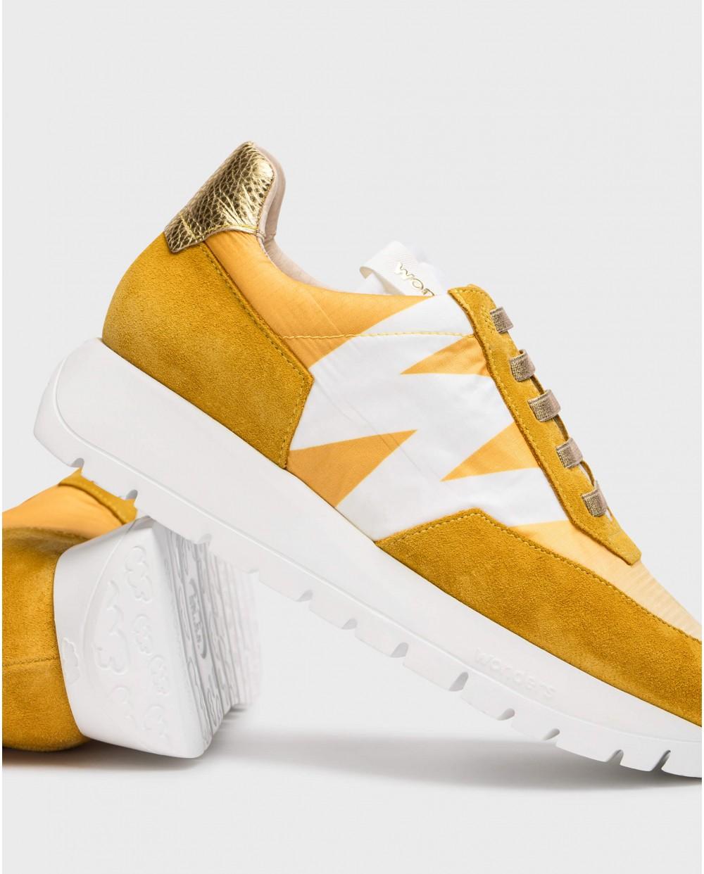 wonders Deportivas ODISEI Amarillo Envío gratis