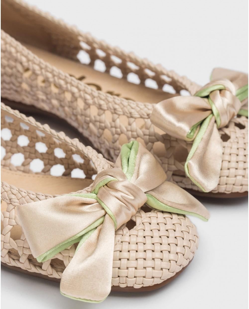 wonders Bailarina BOW Beige Último día