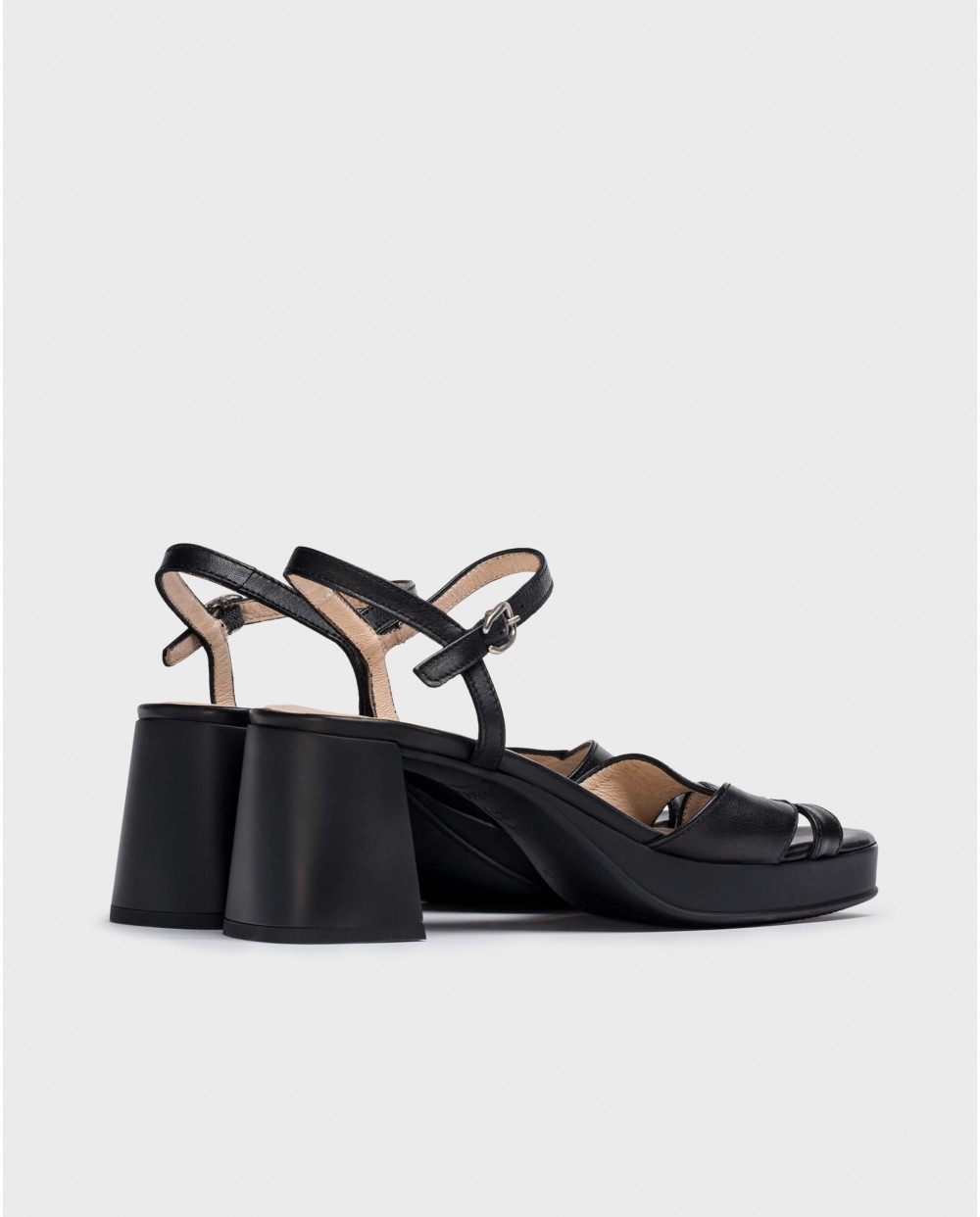 wonders Sandalias de tacón LOLA Negro Oferta especial de fábrica
