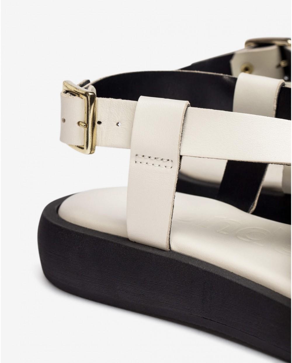 wonders Sandalias AUSTRA Blancas Precios de Black Friday