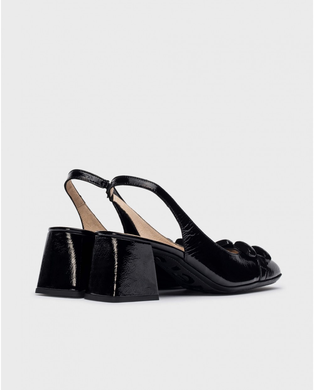wonders Sandalias tacón KARLA Negro Última moda