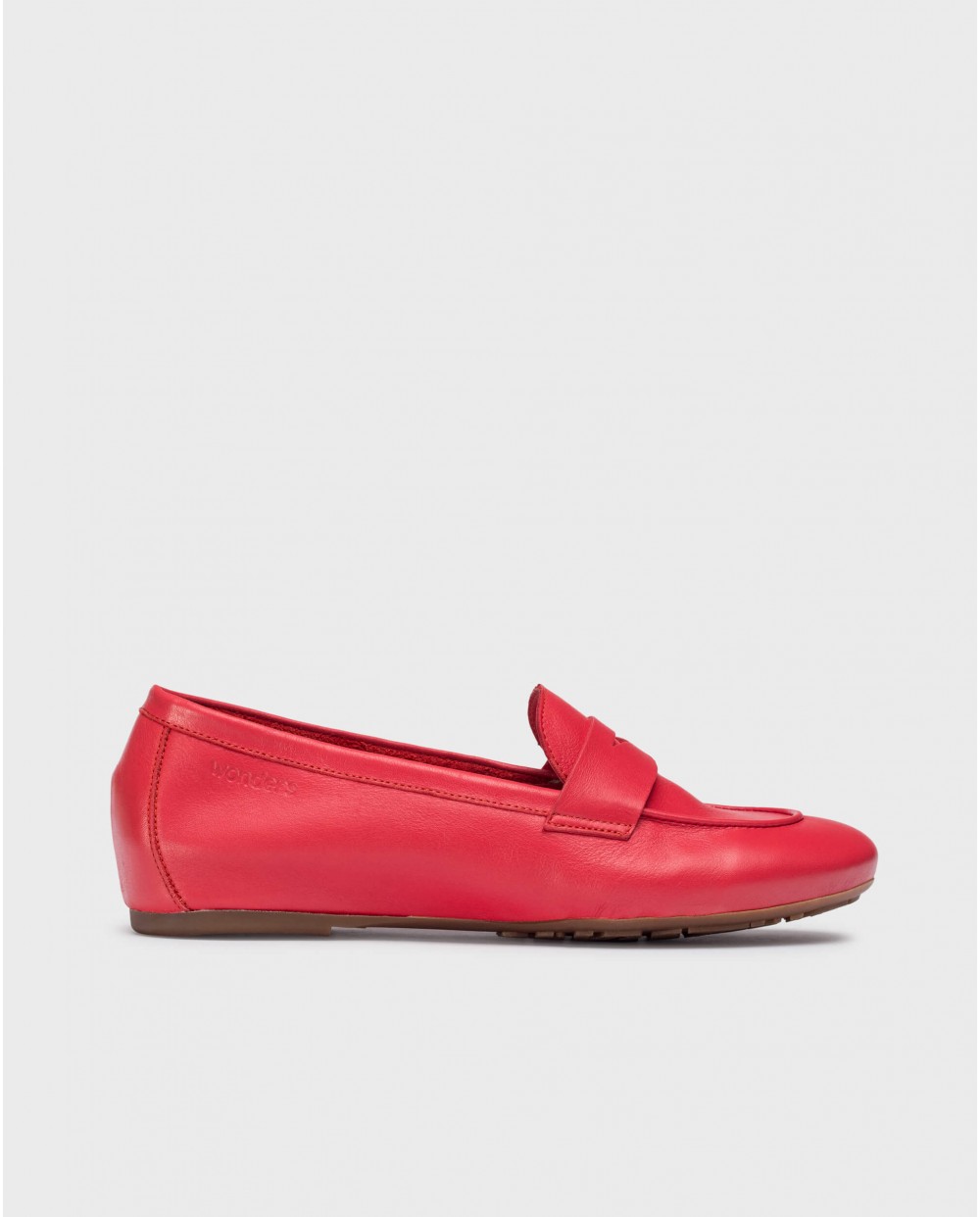wonders Mocasines ANITA Rojos Precio ultrabajo