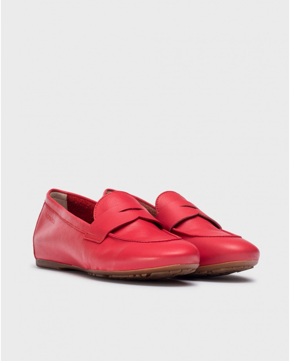 wonders Mocasines ANITA Rojos Precio ultrabajo