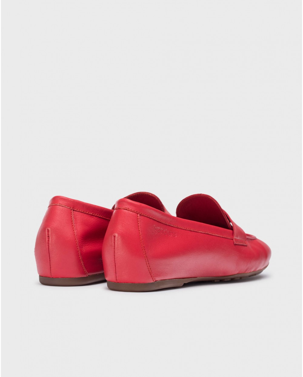wonders Mocasines ANITA Rojos Precio ultrabajo