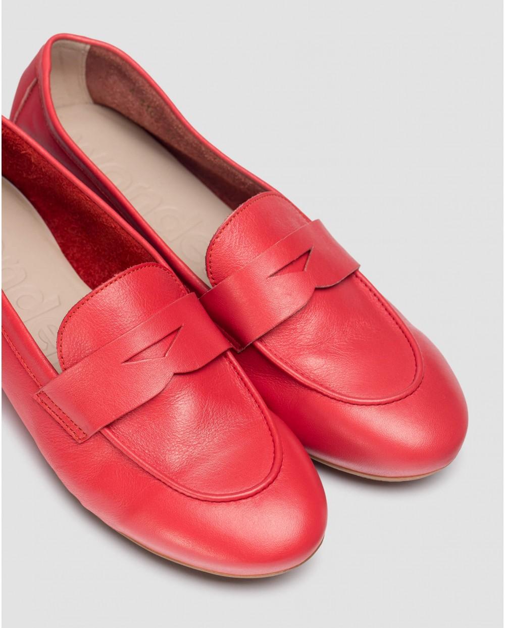 wonders Mocasines ANITA Rojos Precio ultrabajo