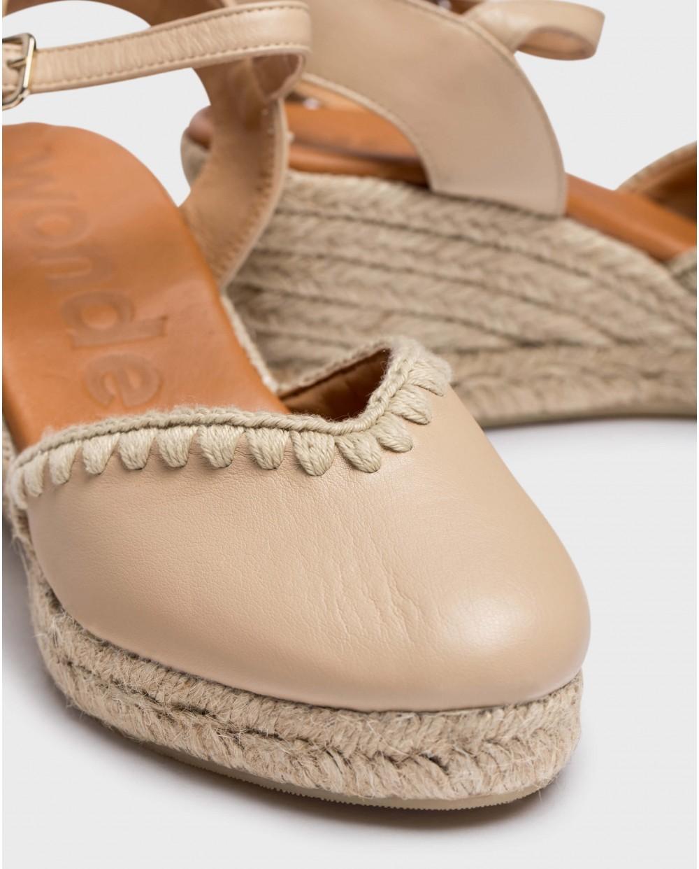 wonders Alpargata MALIBU Crema Rebajas