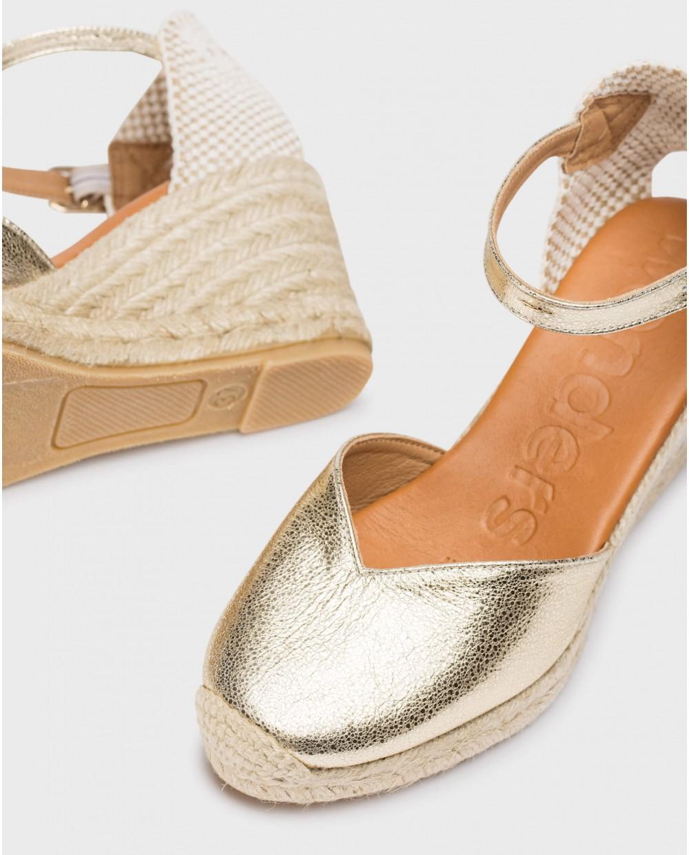 wonders Alpargatas ENA Oro En oferta