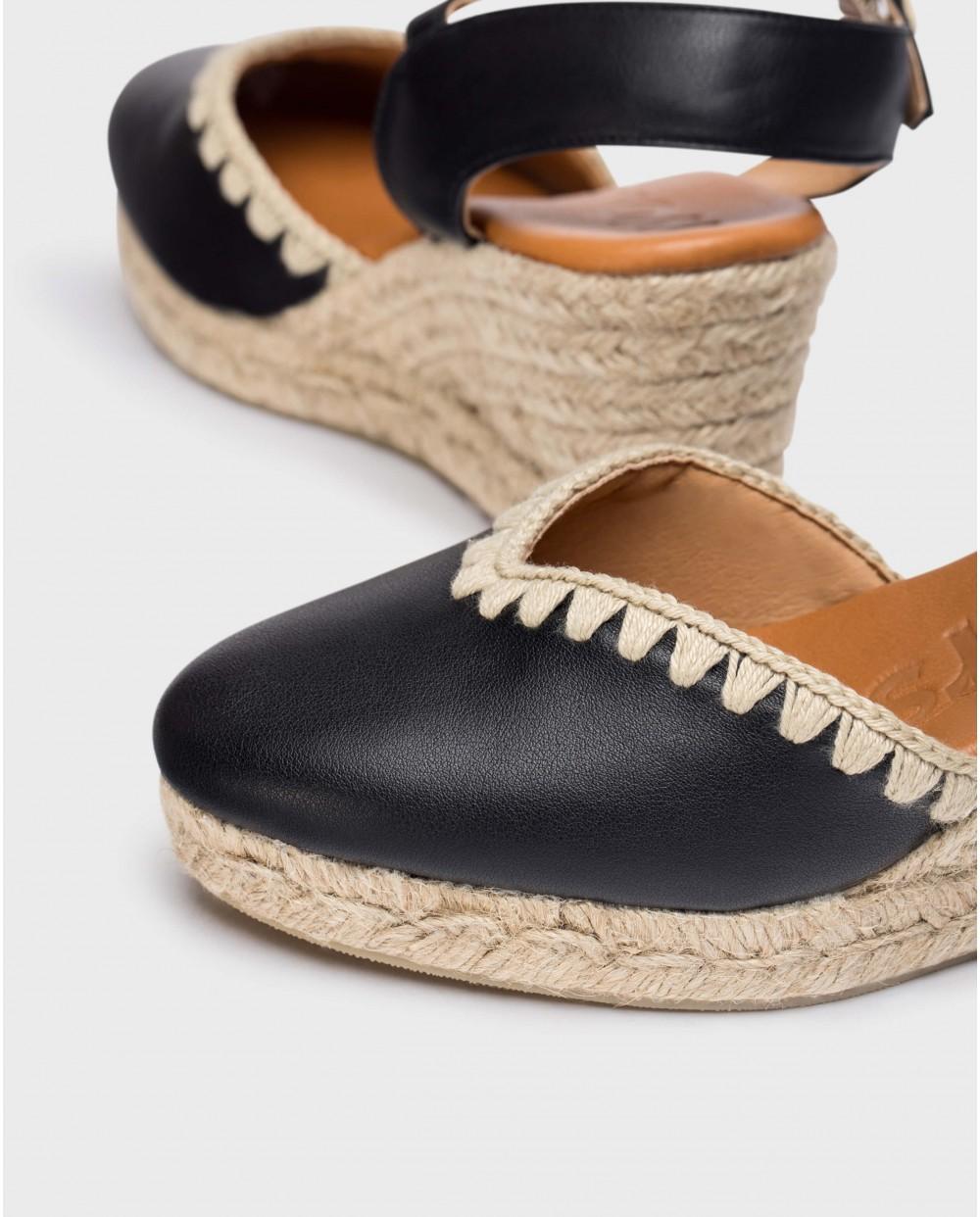 wonders Cuñas MALIBU Negro Tienda