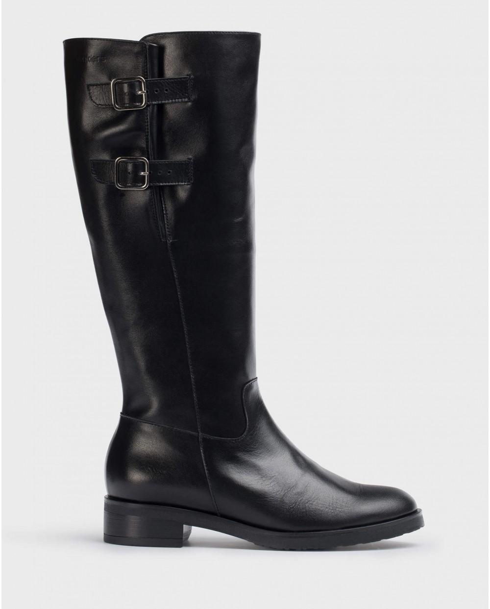 wonders Botas DOUBLE Negras COMPRAR AHORA