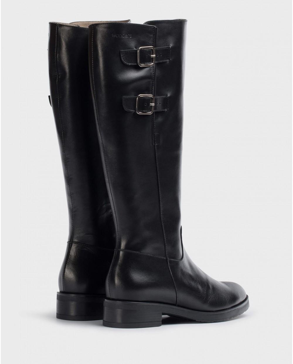 wonders Botas DOUBLE Negras COMPRAR AHORA