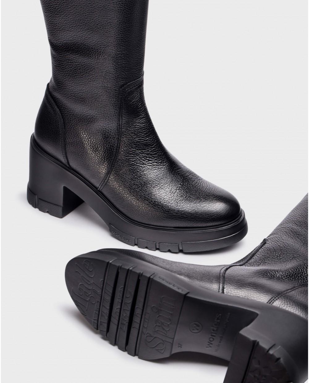 wonders Bota piel suela track ÚLTIMAS EDICIONES