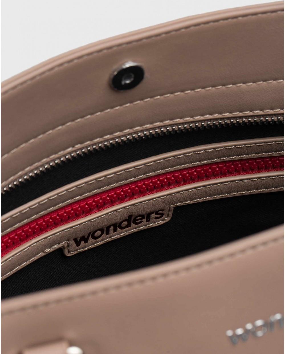 wonders Bolso ZURI Taupe Promoción trimestral