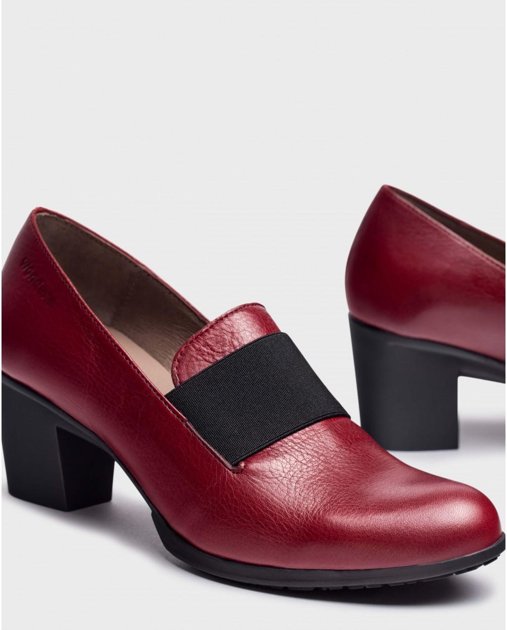 wonders Zapato elástico rojo Tienda de fábrica