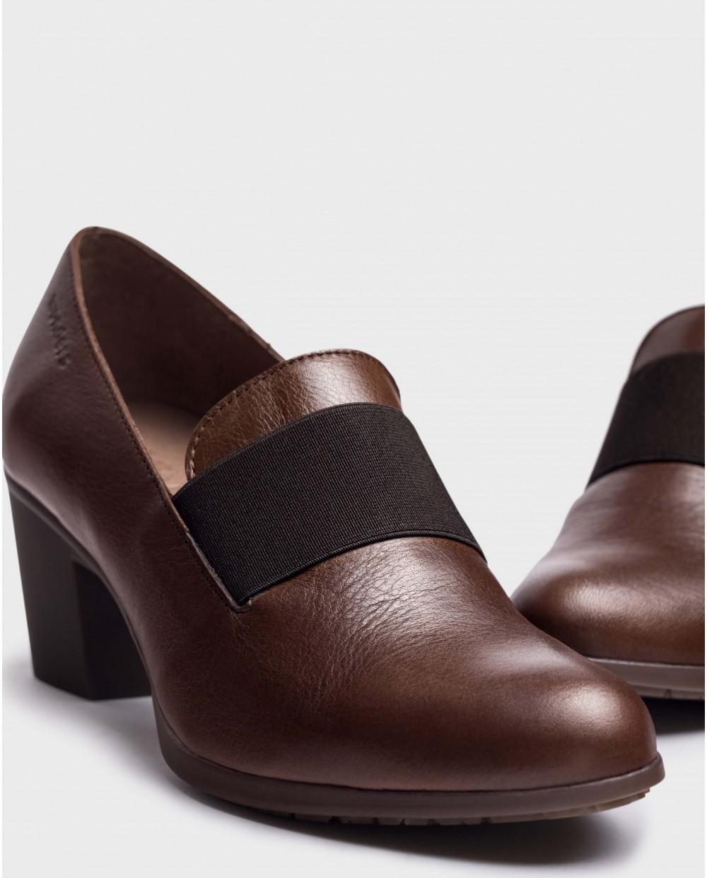 wonders Zapato elástico marrón Descuentos del mes