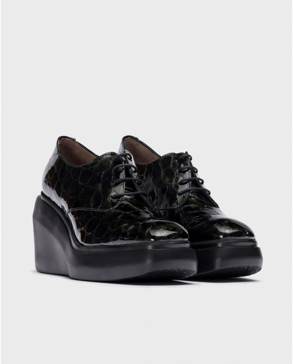 wonders Zapato Blucher plataforma Rebajas de fin de temporada