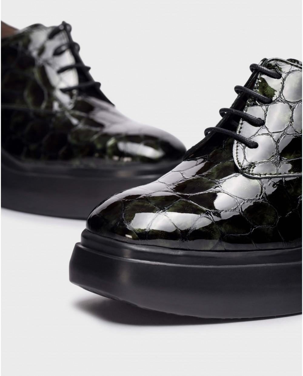 wonders Zapato Blucher plataforma Rebajas de fin de temporada