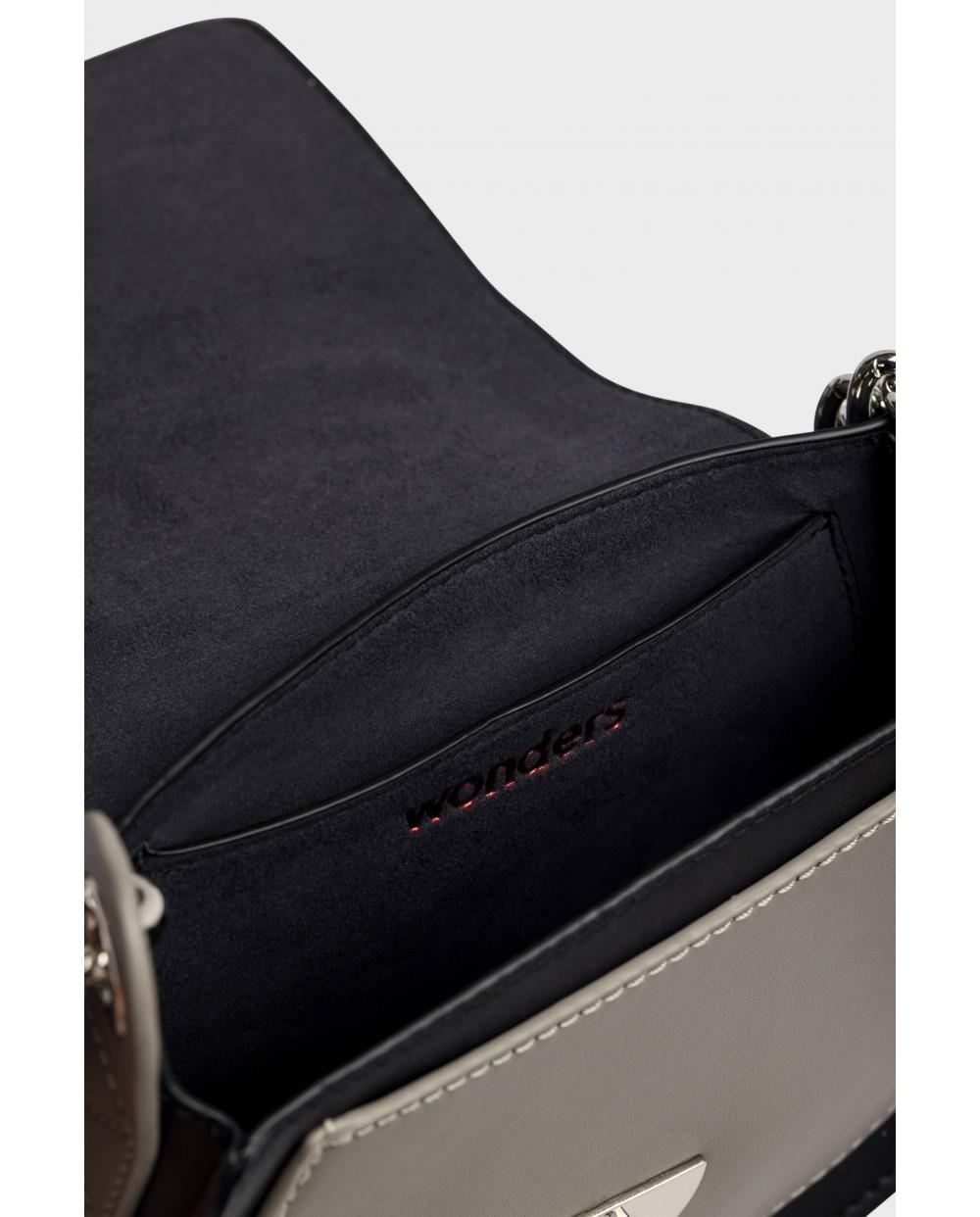 wonders Bolso HARPER Negro 2025