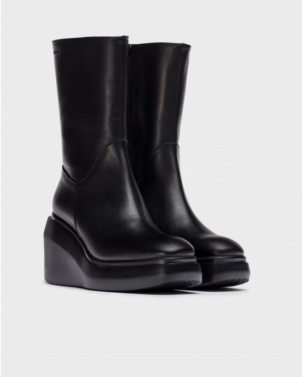 wonders Botín Ghas negro Outlet online