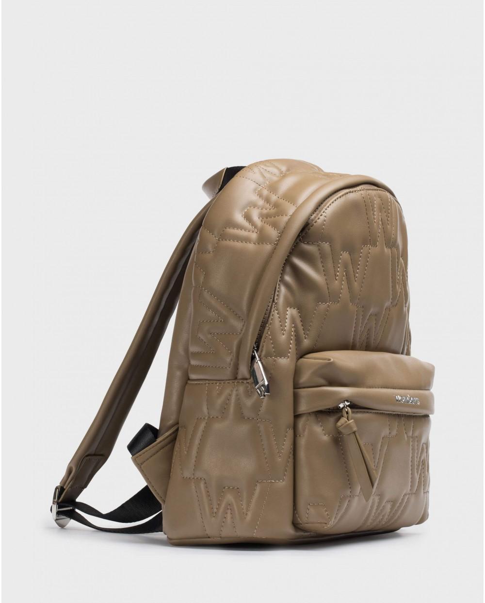 wonders Mochila SCHOOL Marrón En oferta
