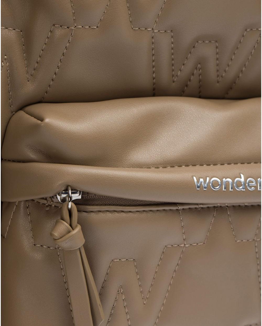 wonders Mochila SCHOOL Marrón En oferta
