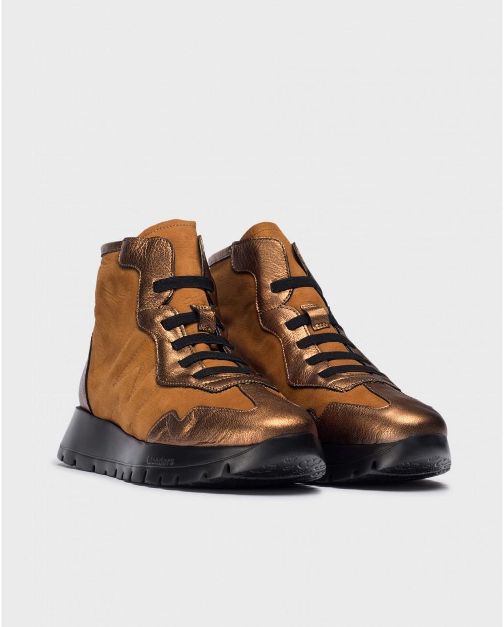 wonders Botines Deportivos ENGLAND Oro Oferta especial