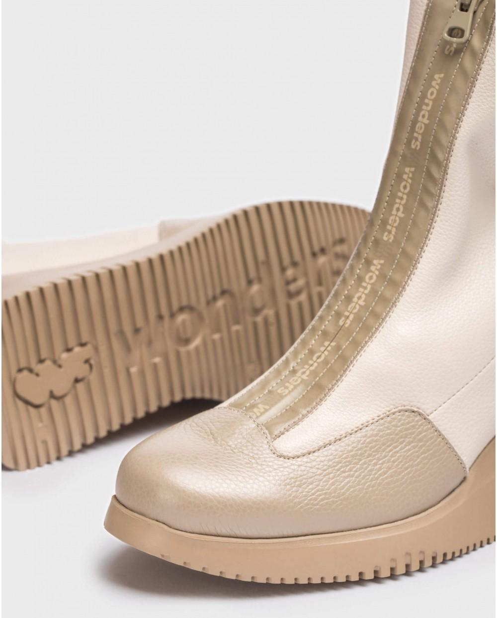 wonders Botín INDIA Beige Promoción trimestral