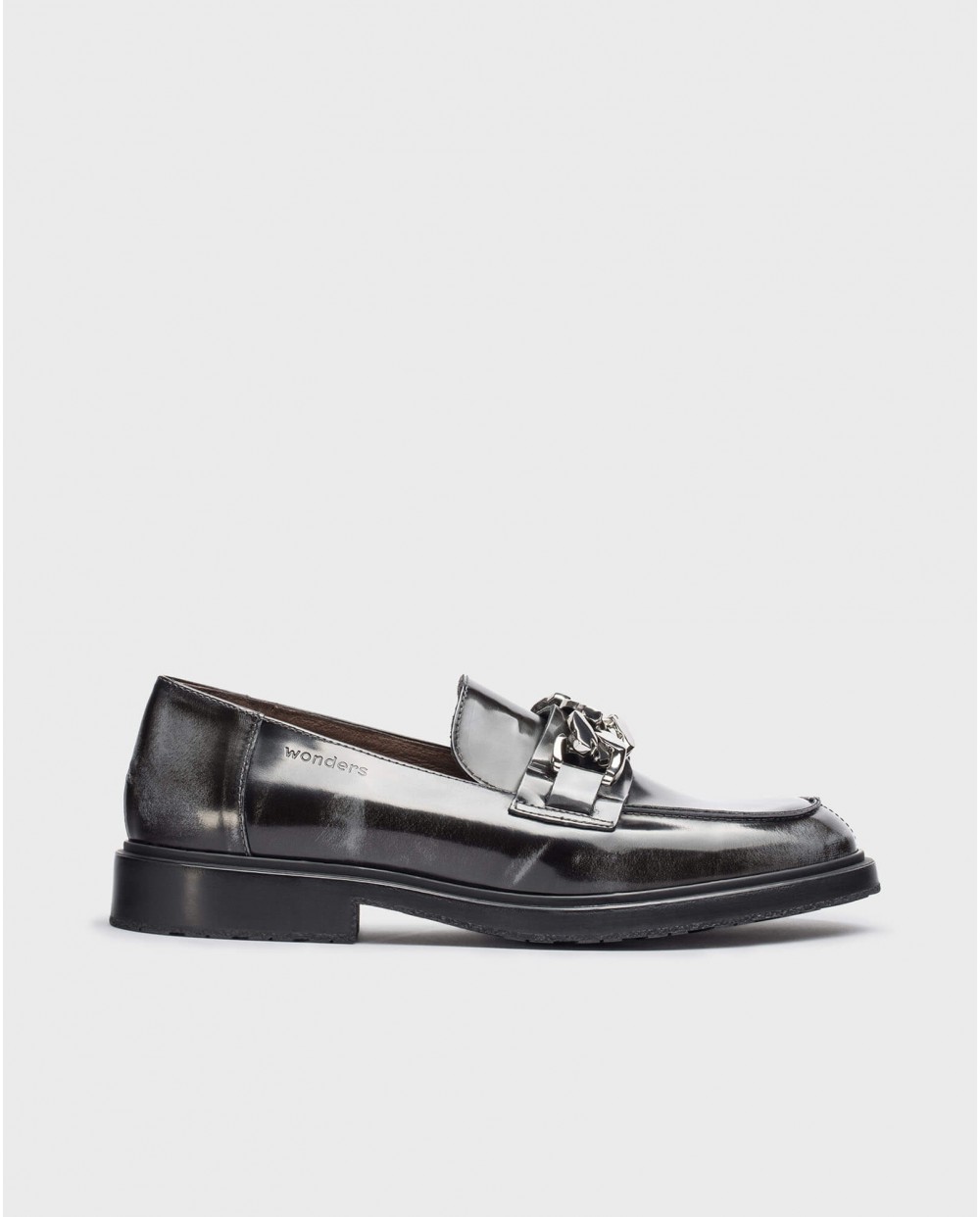 wonders Mocasines SURI Gris Ahorra y exporta