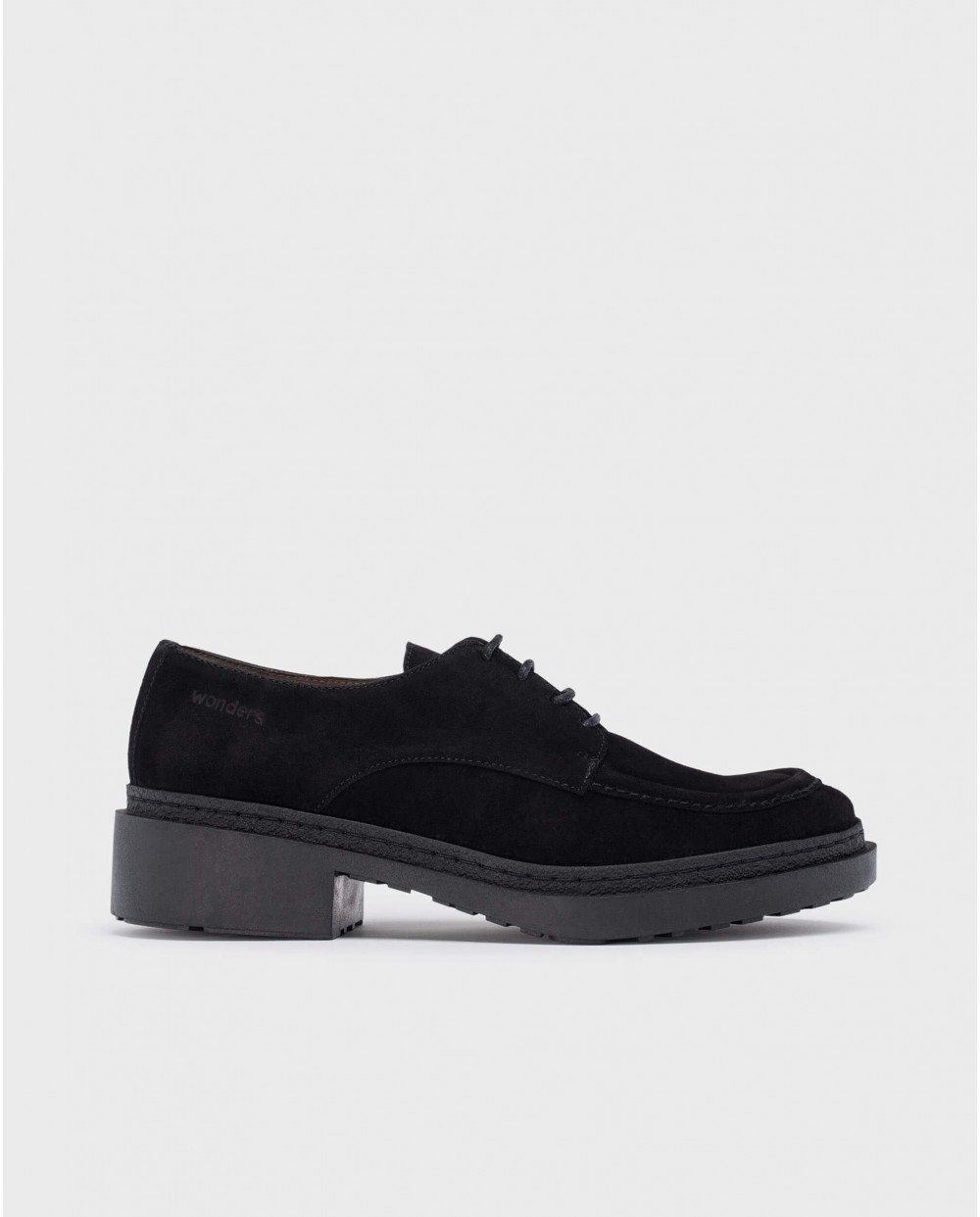 wonders Bluchers BEA Negros Oferta exclusiva