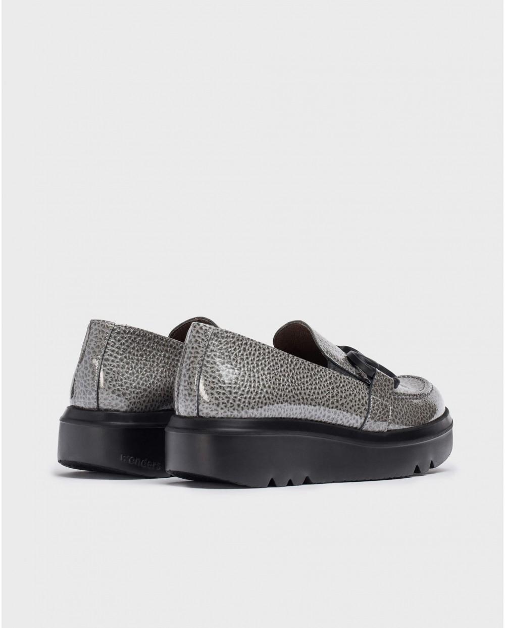 wonders Mocasín MIRA Gris Ofertas especiales