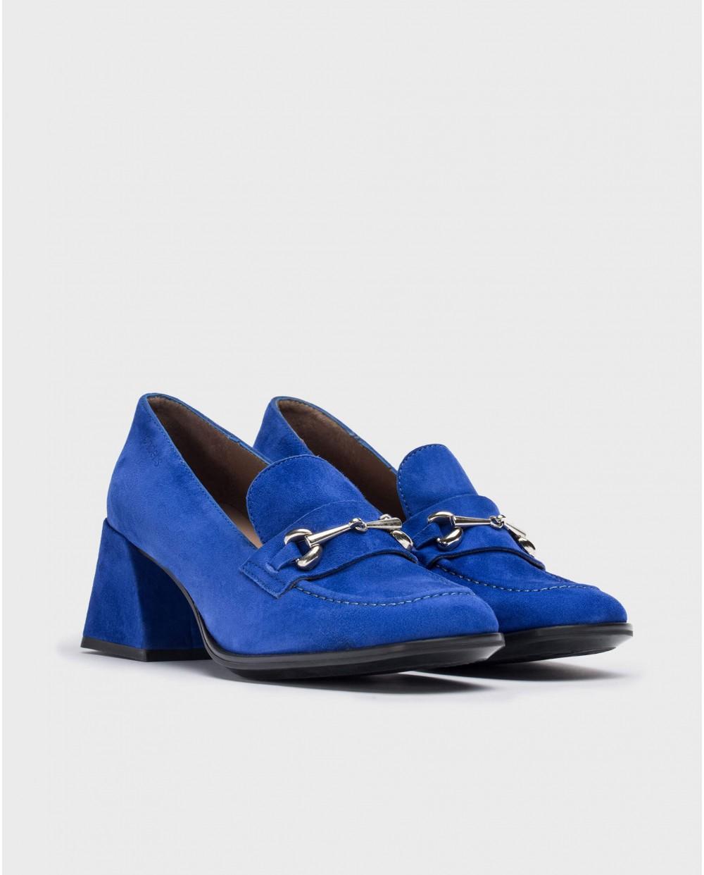 wonders Mocasín CELIA Azul Grandes ahorros